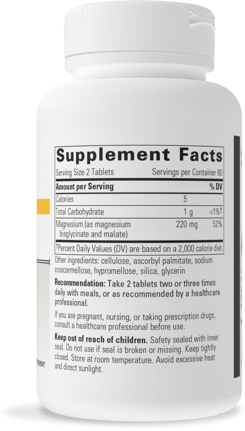 Magnesium Glycinate Plus / 120 tablets Florida Pharmacy
