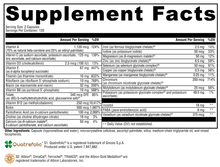 ActivNutrients® 240 Capsules Supplement Facts