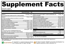 ActivNutrients® without Copper & Iron 120 Capsules Supplement Facts