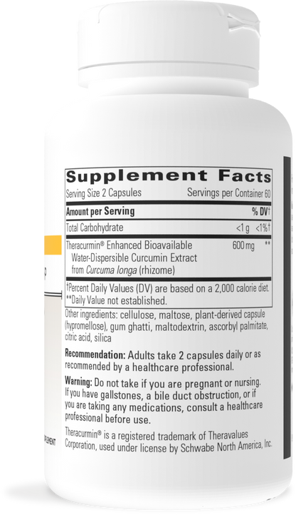 Theracurmin HP / 120 capsules Florida Pharmacy