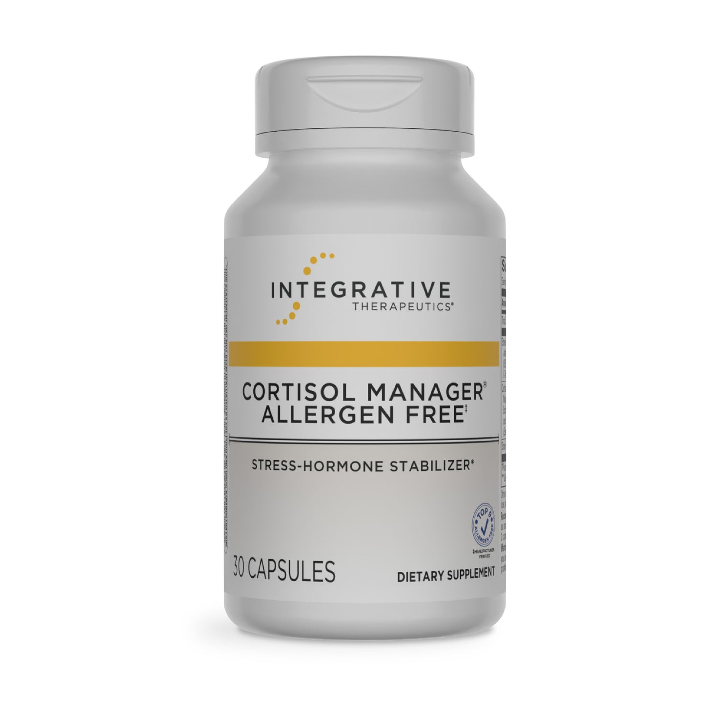 Cortisol Manager Allergen Free / 90 capsules Florida Pharmacy