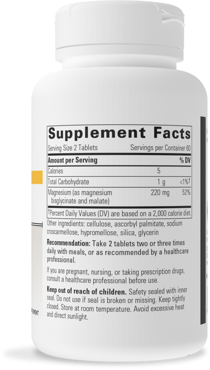 Magnesium Glycinate Plus / 120 tablets Florida Pharmacy