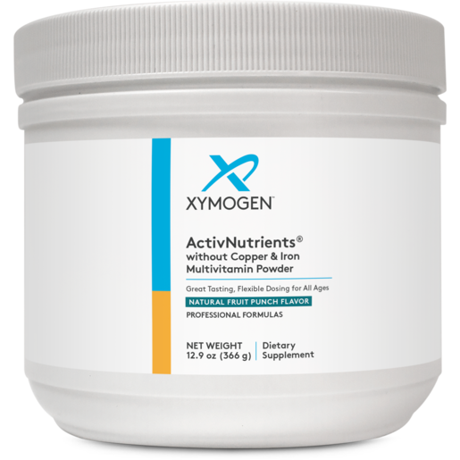 ActivNutrients® without Copper & Iron Multivitamin Powder Fruit Punch 60 Servings