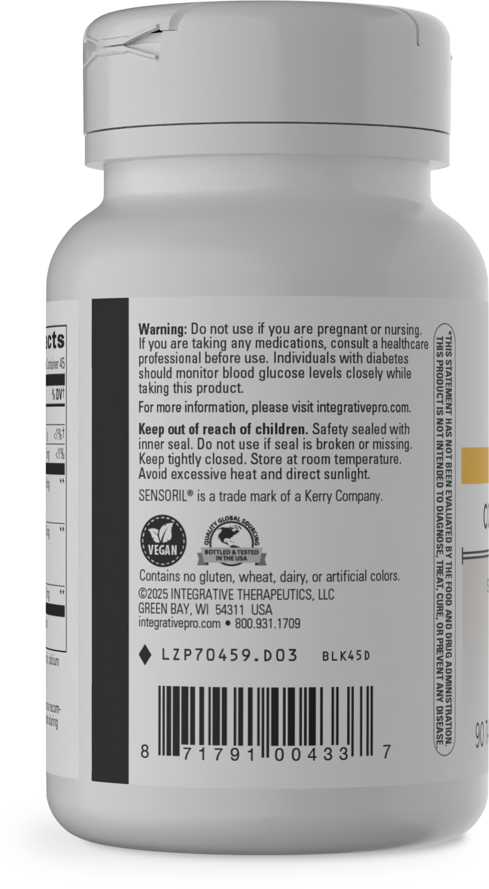 Cortisol Manager / 90 tablets Florida Pharmacy