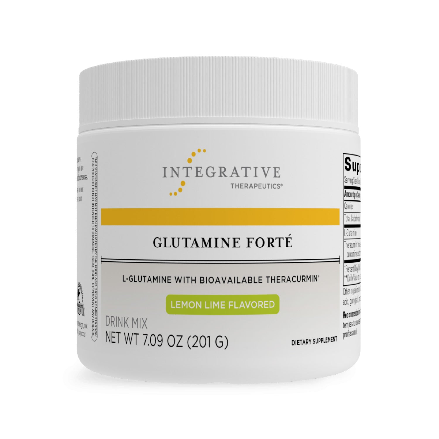 Glutamine Forté Lemon Lime / 7.1 oz (201 g) Florida Pharmacy