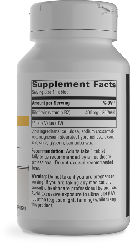 Riboflavin / 30 tablets Florida Pharmacy
