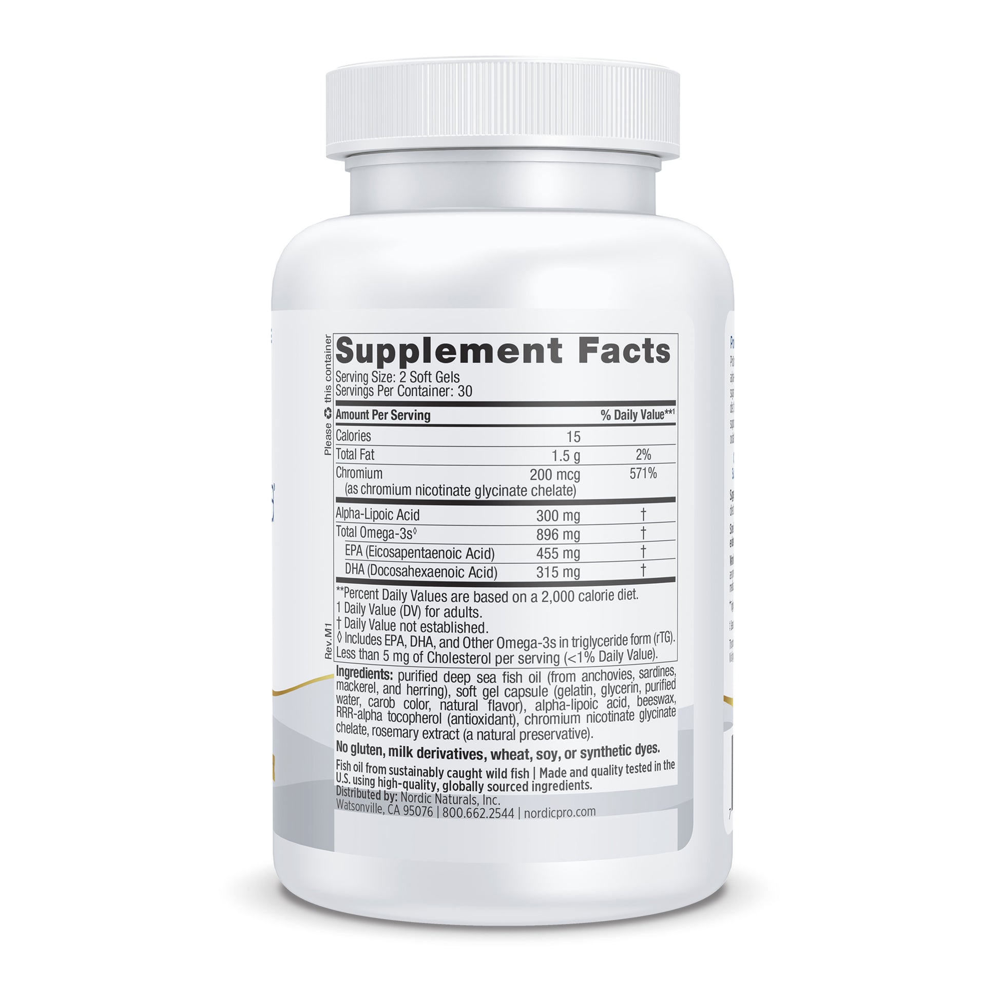 ProOmega Blood Sugar 60ct Florida Pharmacy